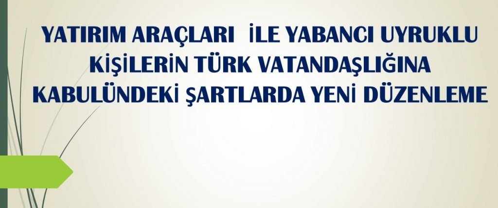 yABNCI uYRUKLU VATANDAŞLARIN